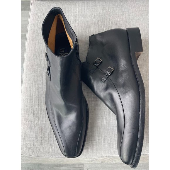 Gianni Versace  Black size 44 Ankle Boots - Picture 2 of 10